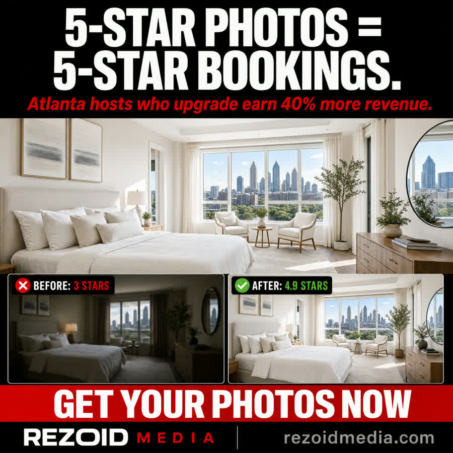 Ad: 5-star photos equal 5-star bookings, before and after